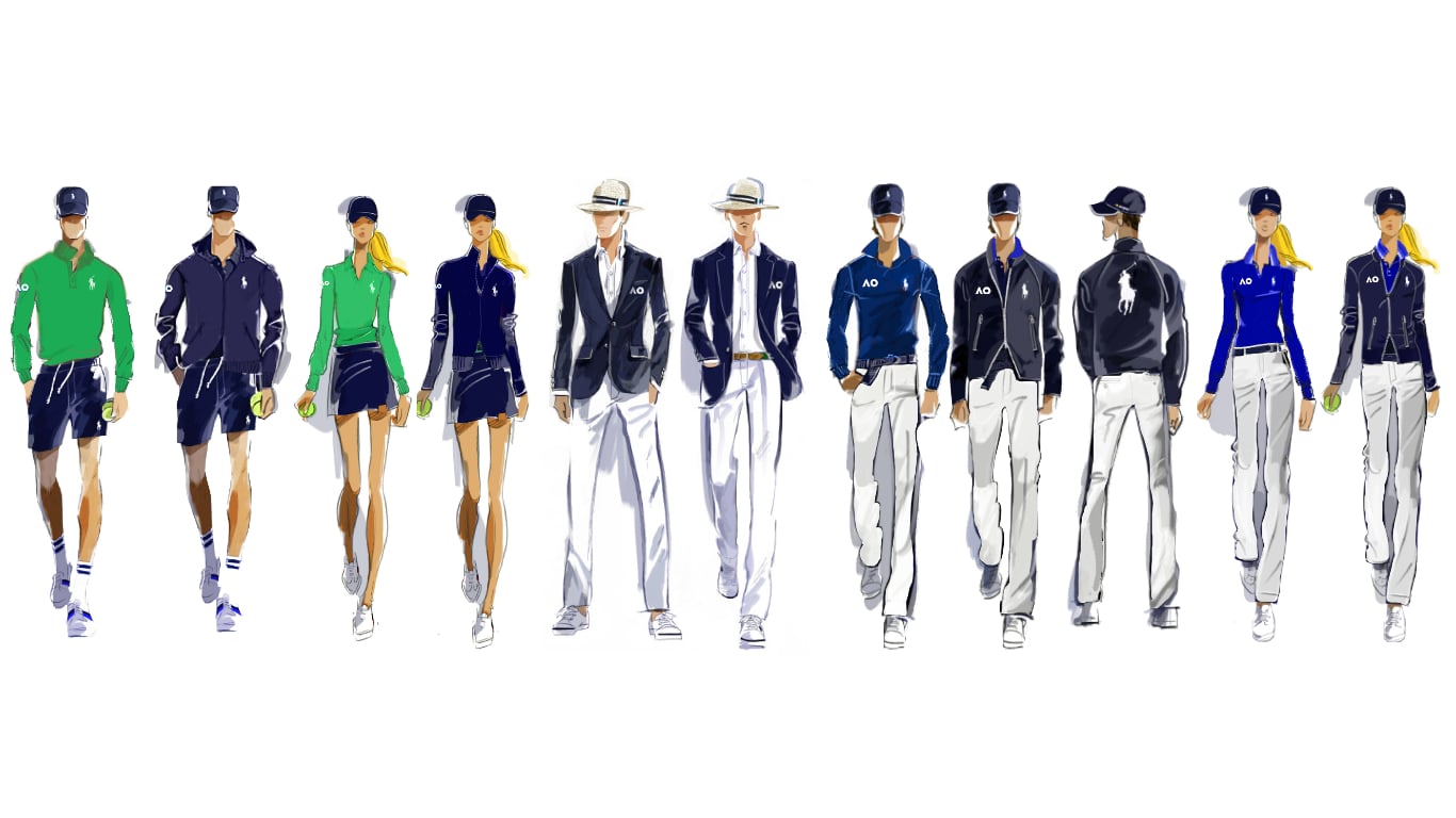 Ralph Lauren Named Official Outfitter To The Australian Open