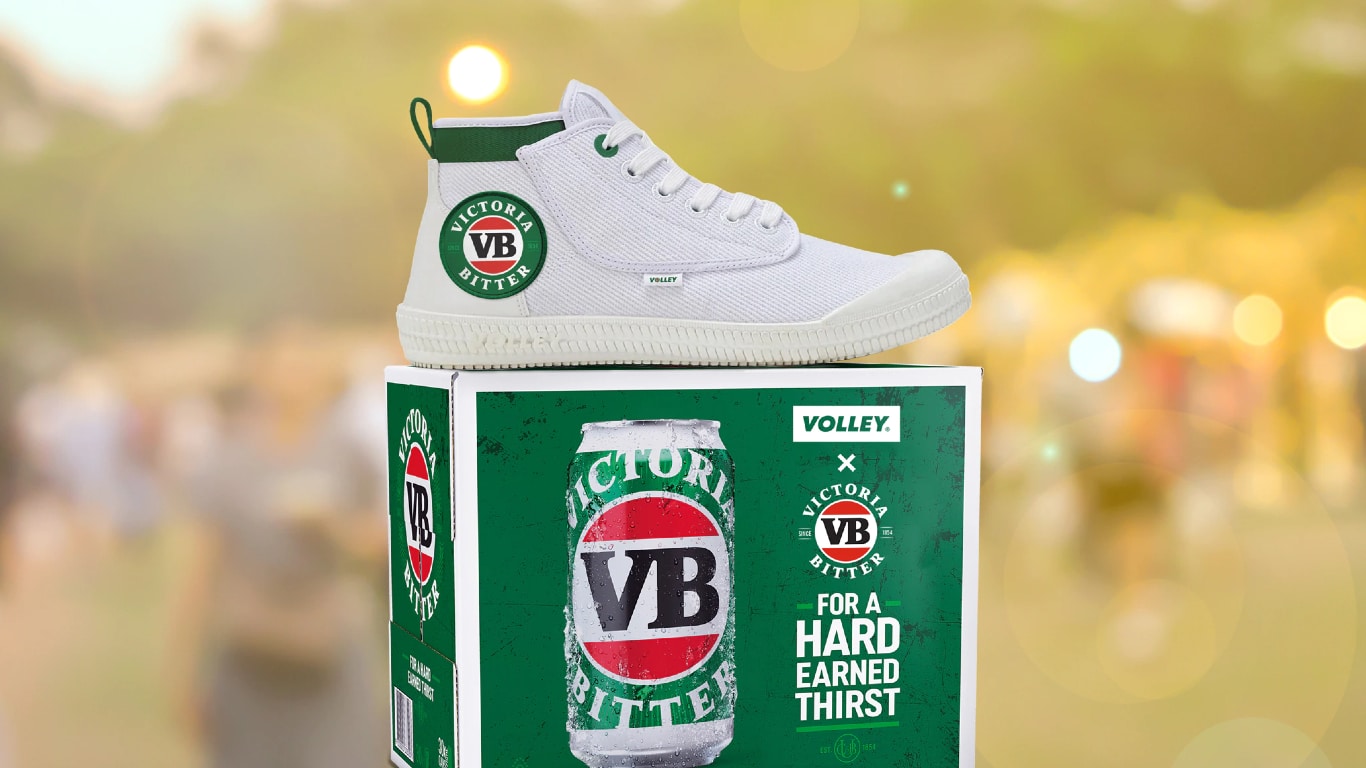 Victoria Bitter & Volley Create The Ultimate Sesh Kicks