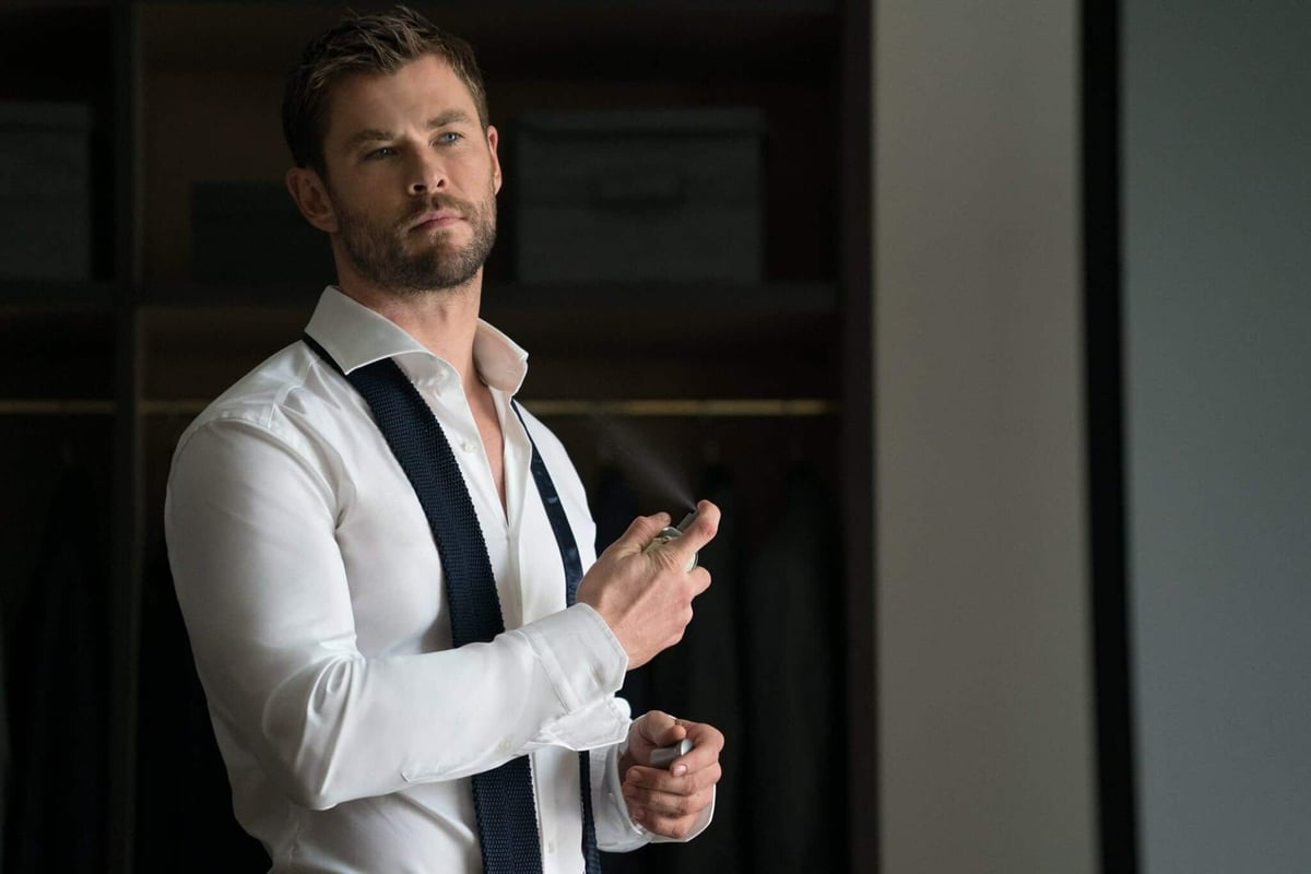 Chris hemsworth hugo store boss 2019