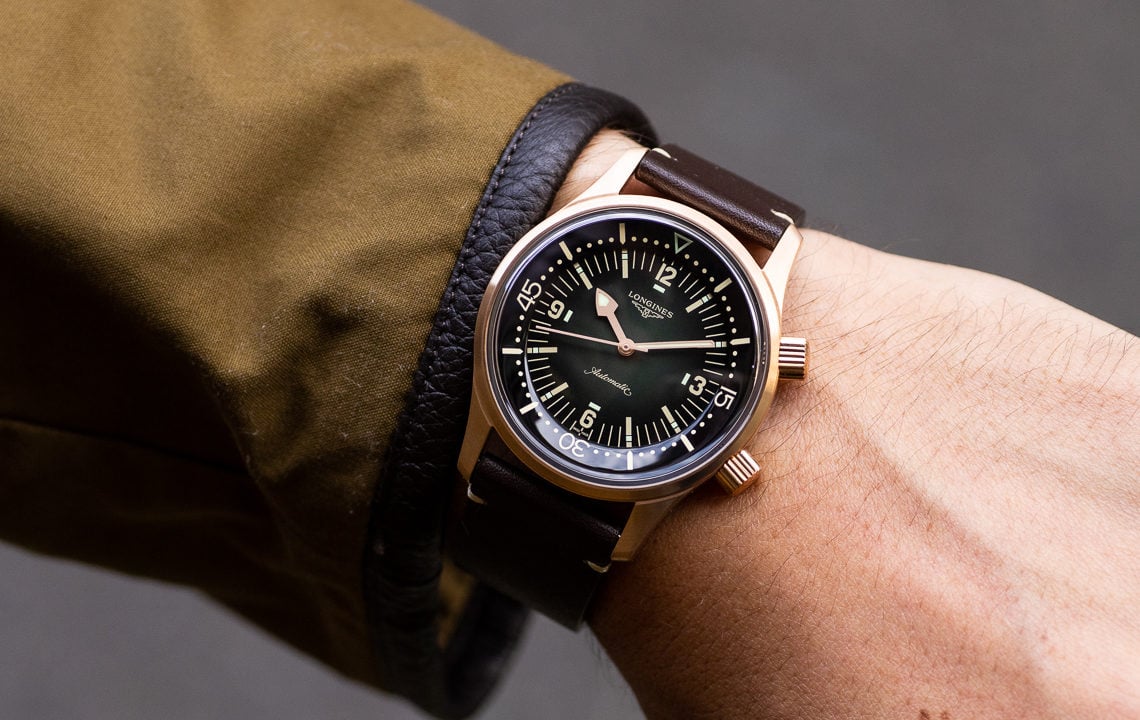 The Longines Legend Diver Bronze Is An Elegant  Triumph