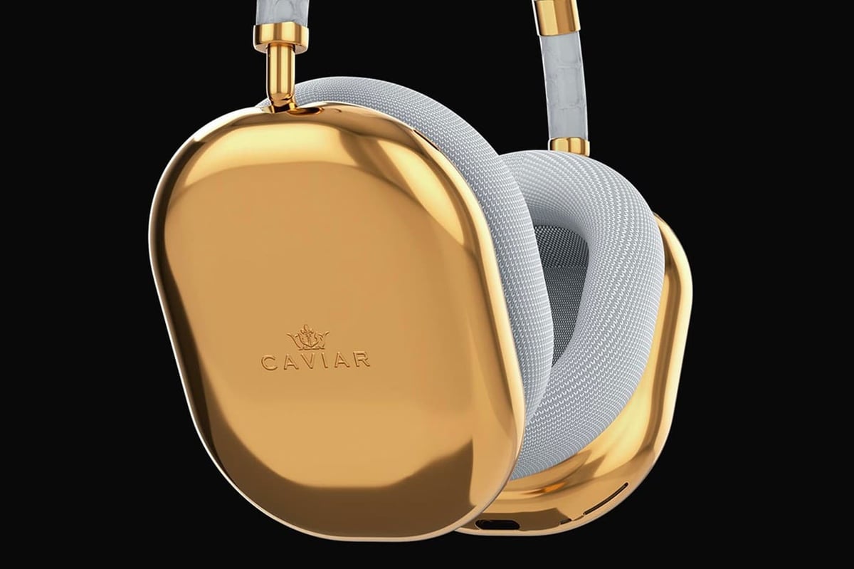 Caviar Release 138 000 Solid Gold Apple AirPods Max