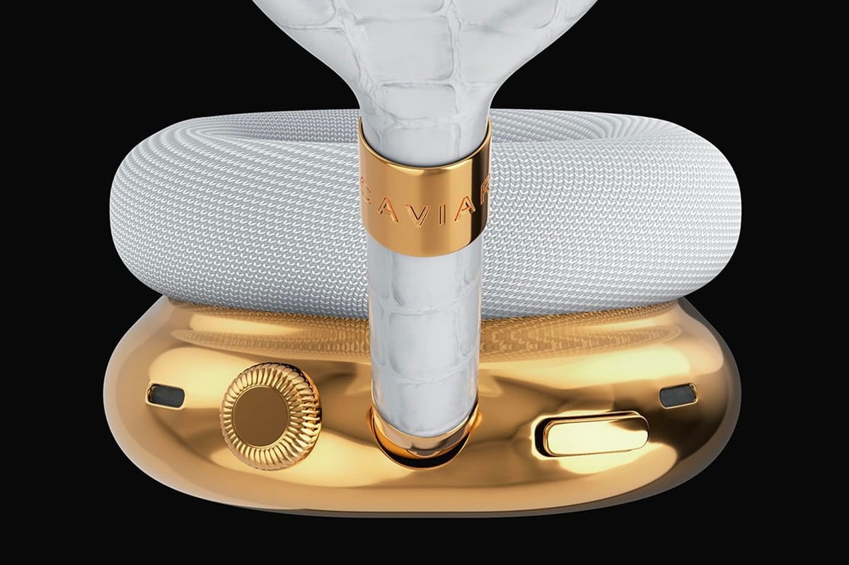 Caviar Release 138 000 Solid Gold Apple AirPods Max