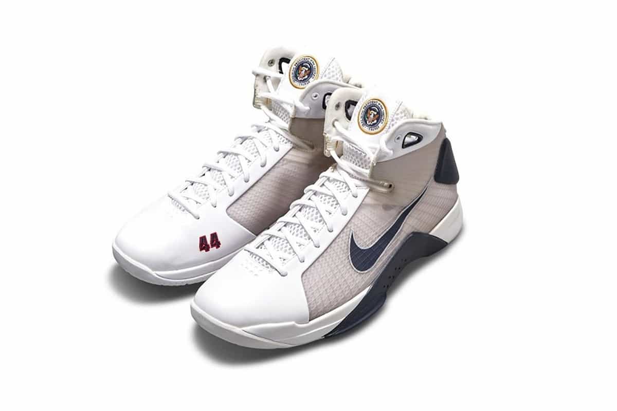 Barack Obama’s Nike Hyperdunk Basketball Shoes Are Up For Sale Through Sotheby’s