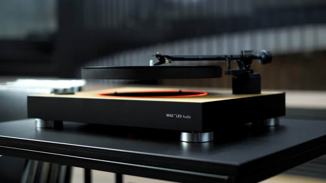 MAG-LEV: The World’s First Levitating Turntable