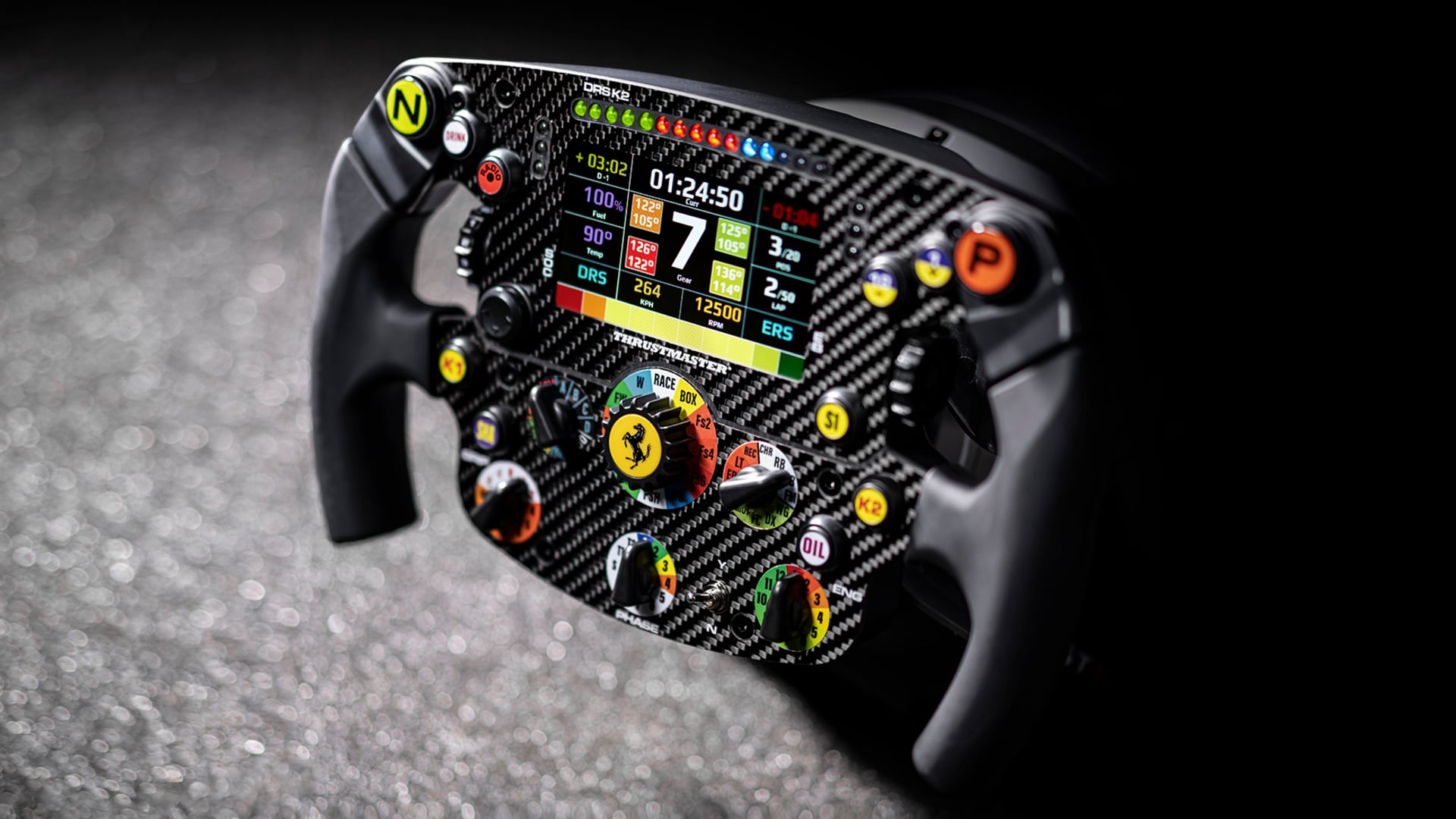 Thrustmaster’s Ferrari SF1000 Steering Wheel Is A Home Gaming Essential