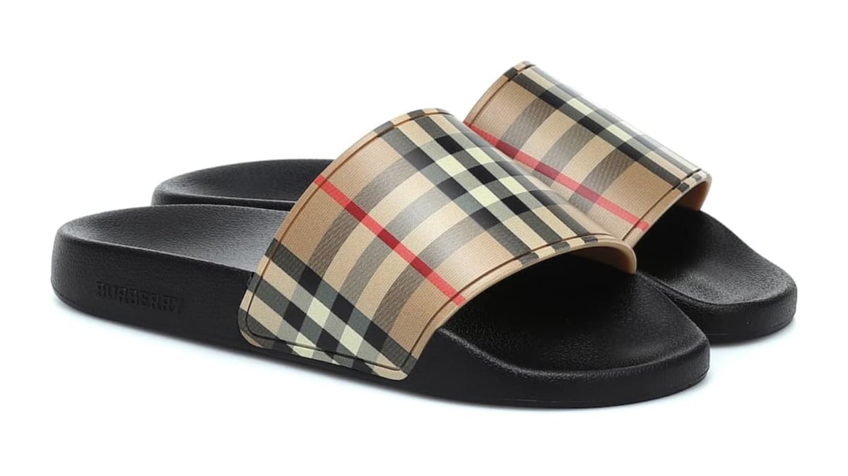 burberry slides