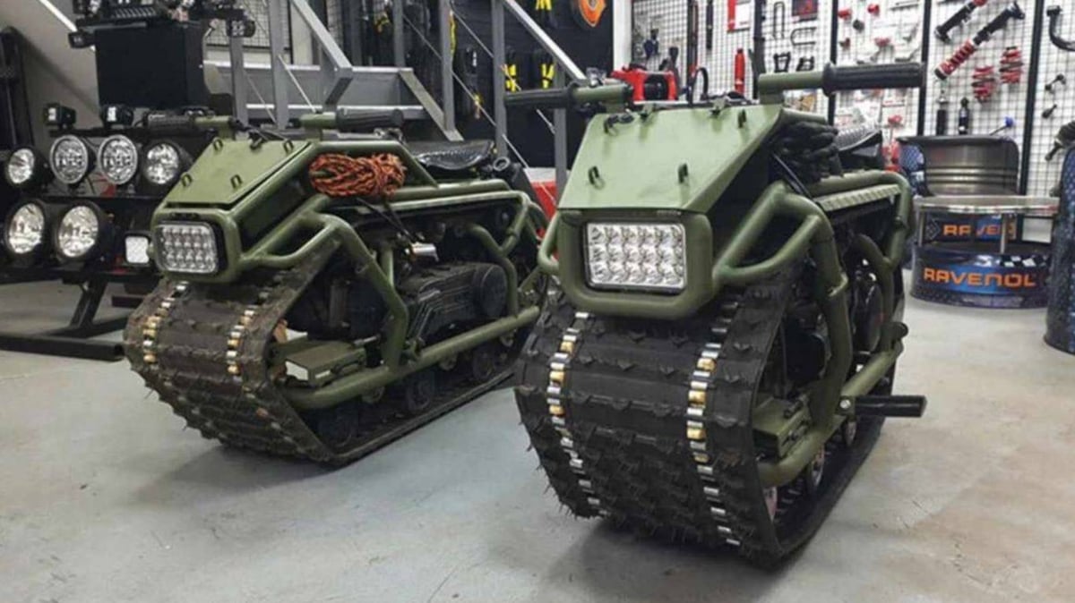 The Hamyak Is A Mono-Tracked Mini ATV