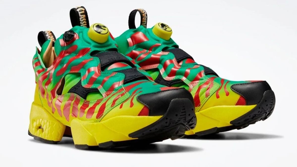 reebok jurassic park instapump fury sneakers