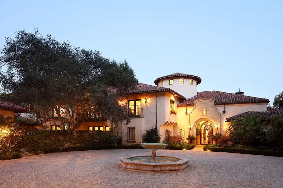 The Rock’s $36 Million Beverly Park Mansion Is A Full-Sized Tuscan Resort