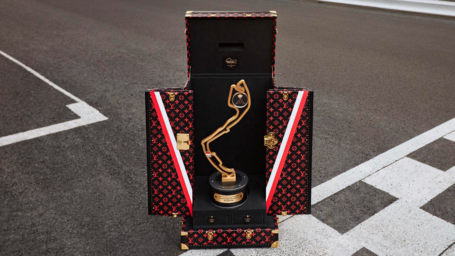 Louis Vuitton Might As Well Deliver Its Monaco Grand Prix Trophy Trunk Straight To Lewis Hamilton