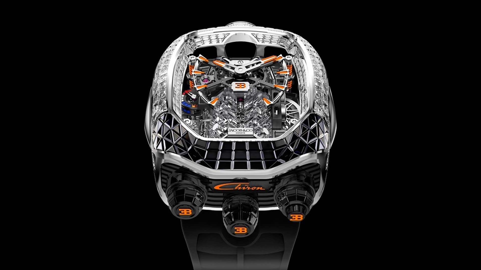 Jacob & Co’s New Bugatti Chiron Tourbillon Is Pretty Damn Over-The-Top