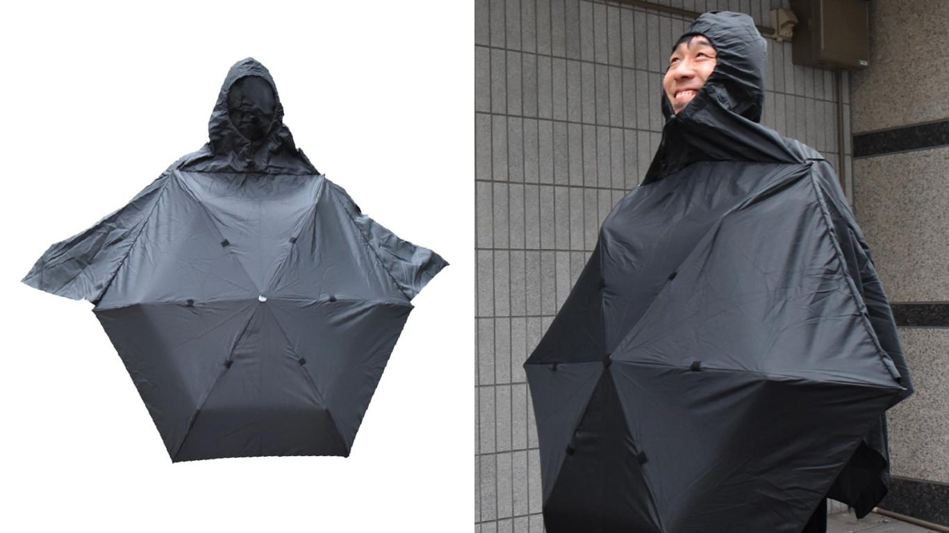 Walk Without Fear This Wet Season Thanks To The Umbrella Rain Poncho