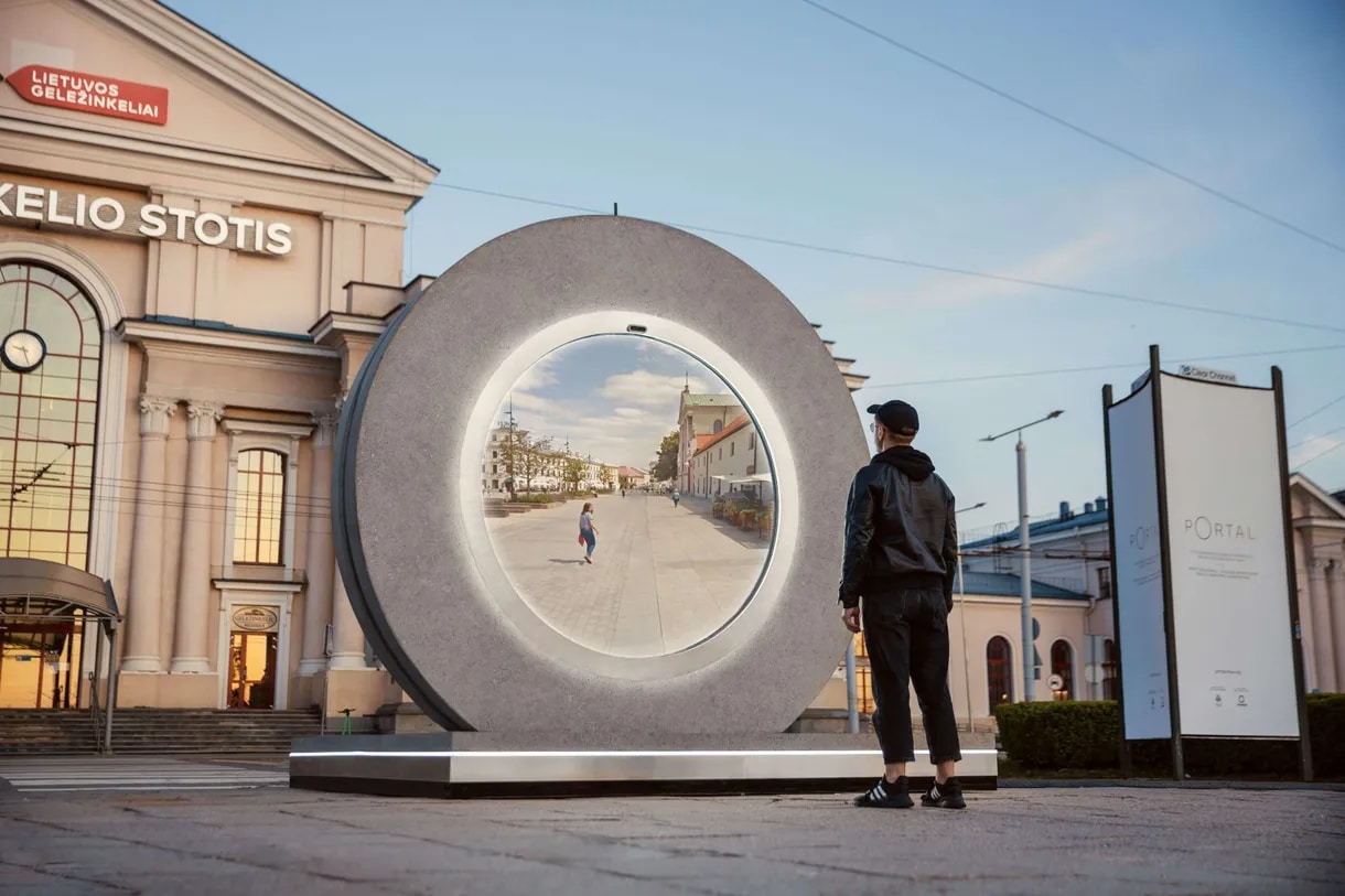 ‘Stargate’ Style Portals Are Starting To Connect Cities Around Europe In Real-Time