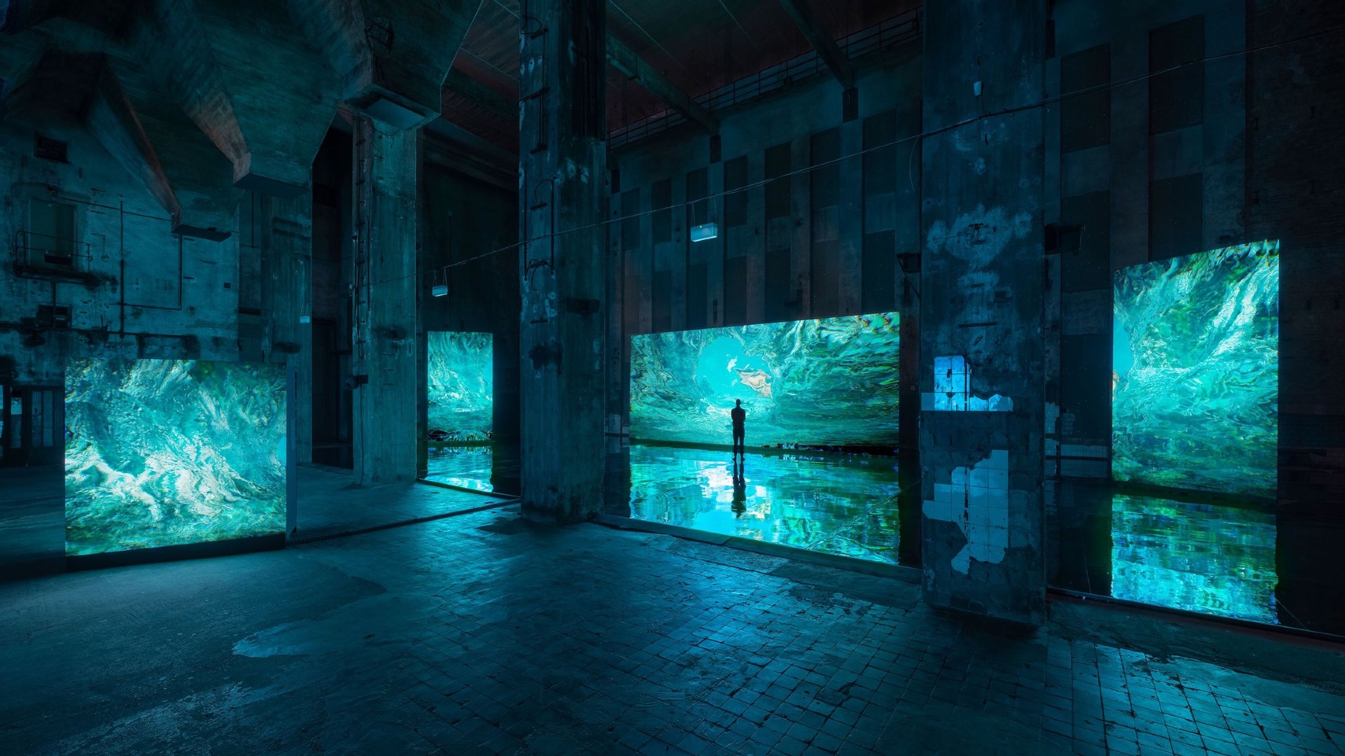 Berghain Nightclub Has Been Transformed Into A Swamp-Like Art Exhibition