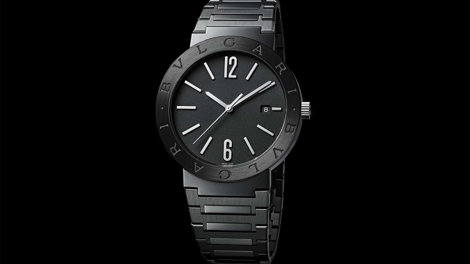 The Bulgari Bulgari Black With Integrated Bracelet Is Murdered Out Magic