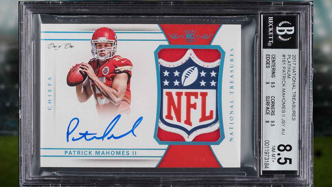 Patrick Mahomes Trading Card Sells For $5.8 Million