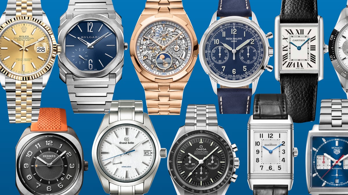 World famous best sale watch brands