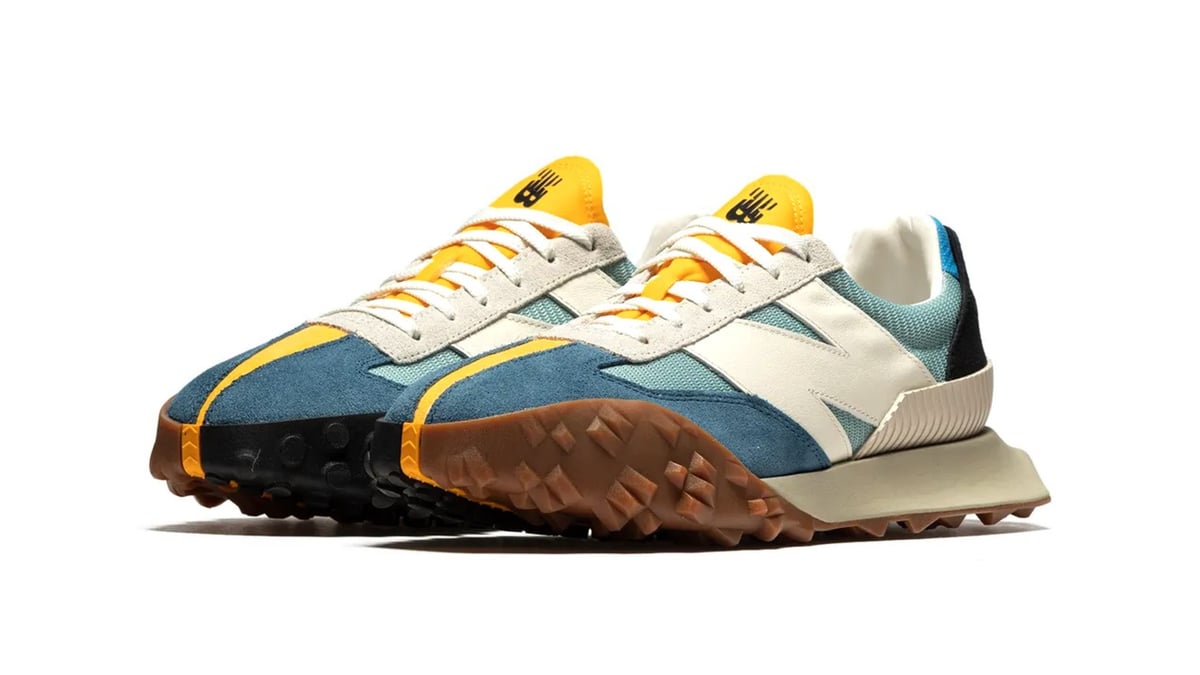 New Balance Drops Spring Ready XC 72 Sneaker In Blue Yellow