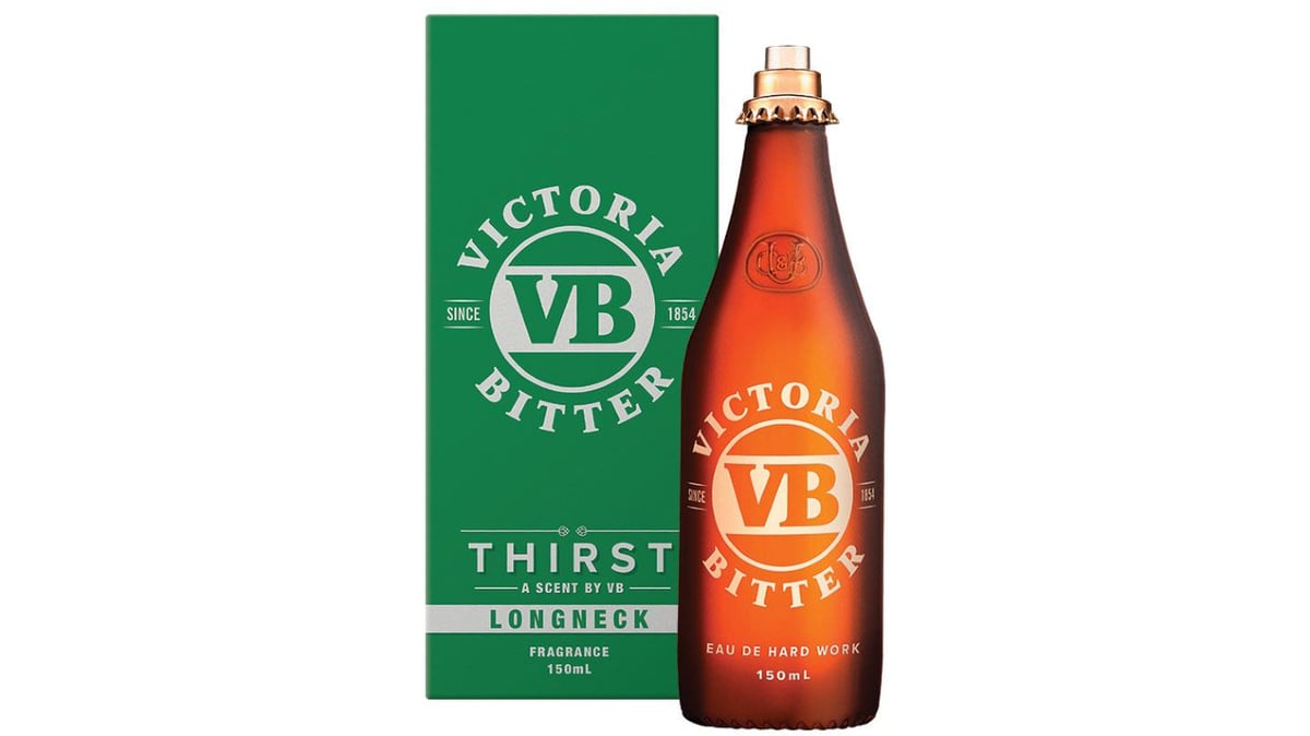 Victoria Bitter fragrance longneck Thirst A Scent By VB