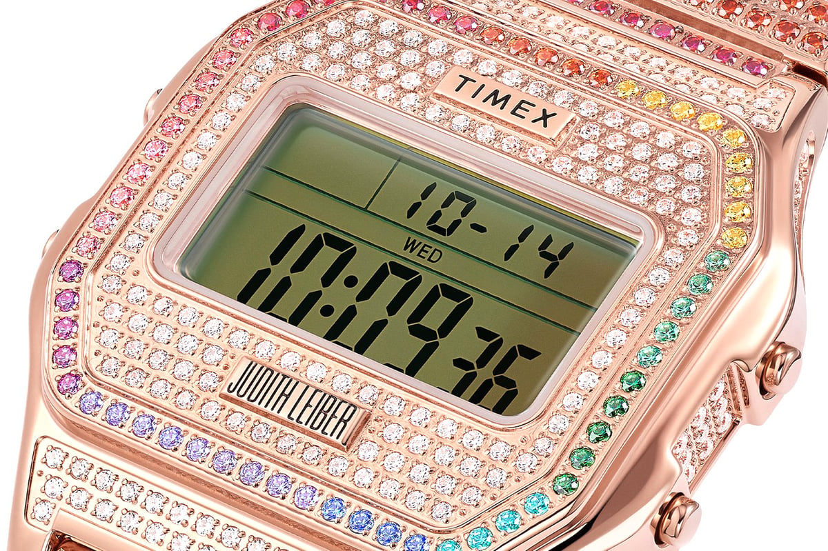 Iced out cheap digital watch