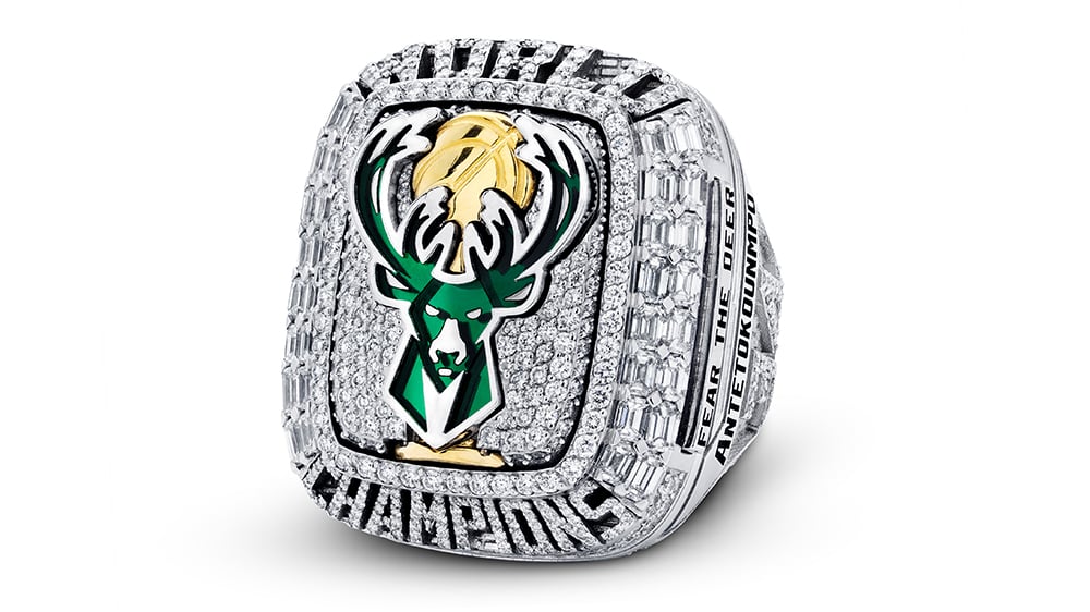 A Detailed Look At The Milwaukee Bucks 2021 NBA Championship Rings