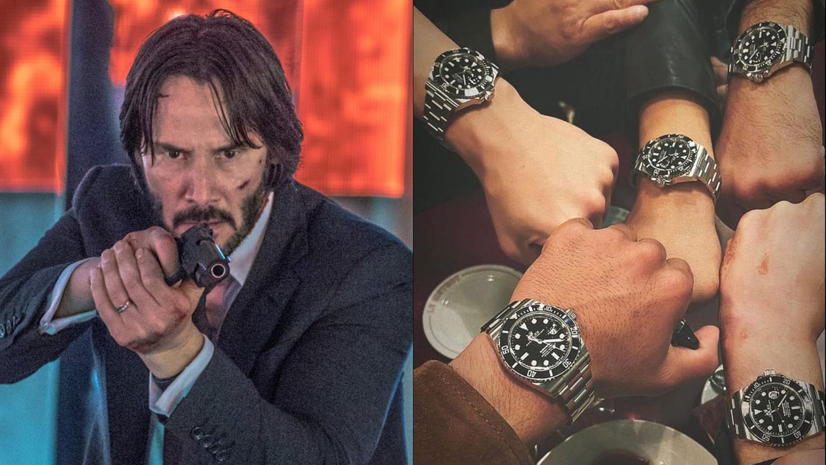 Keanu Reeves Gifts John Wick Chapter 4 Stunt Team Rolex Subs