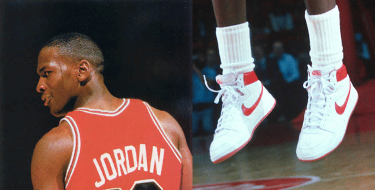 Michael Jordan debut sneakers