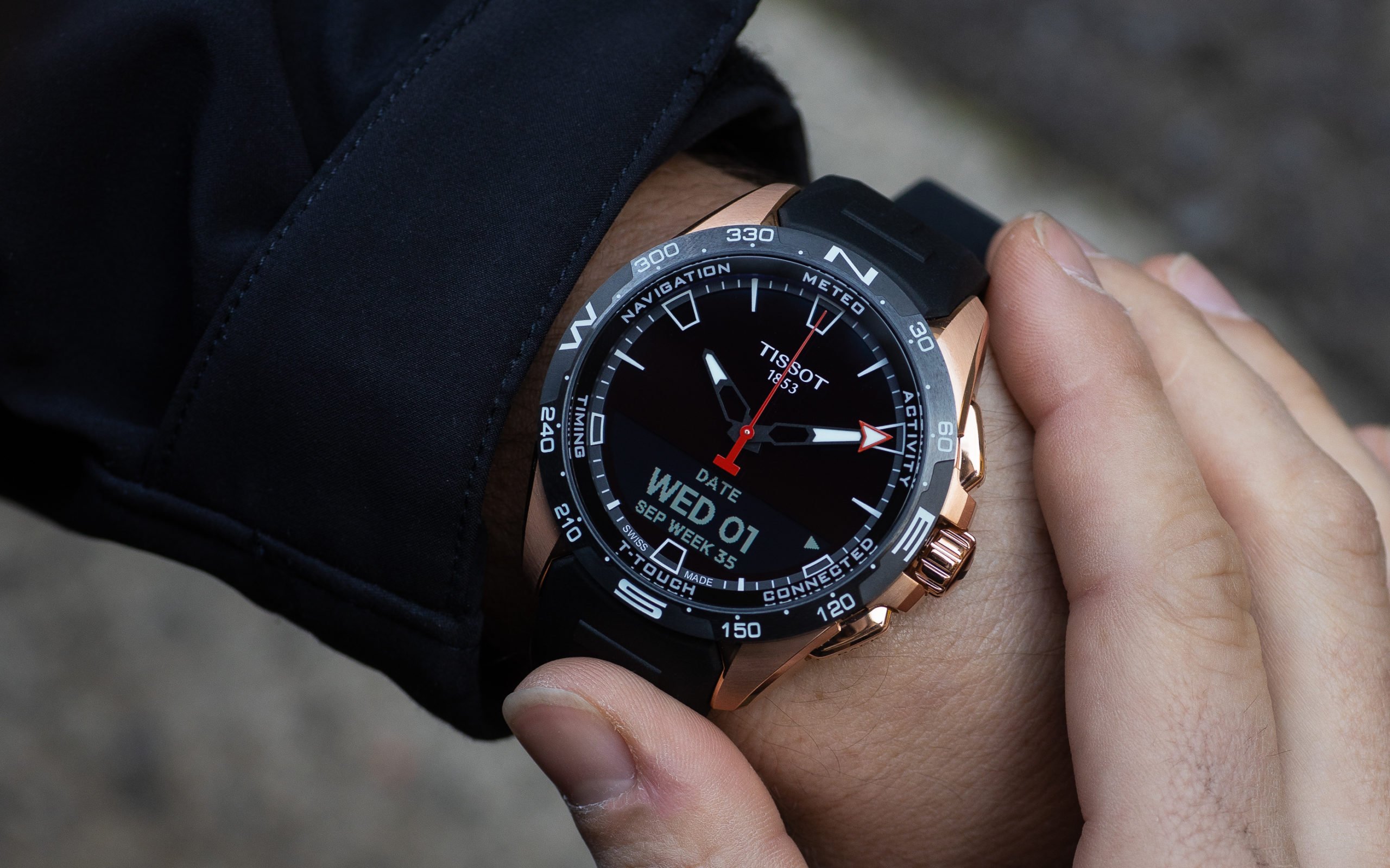 Tissot's T-Touch Connect Solar Is A Hybrid Of Fine And Connected  Watchmaking - Boss Hunting