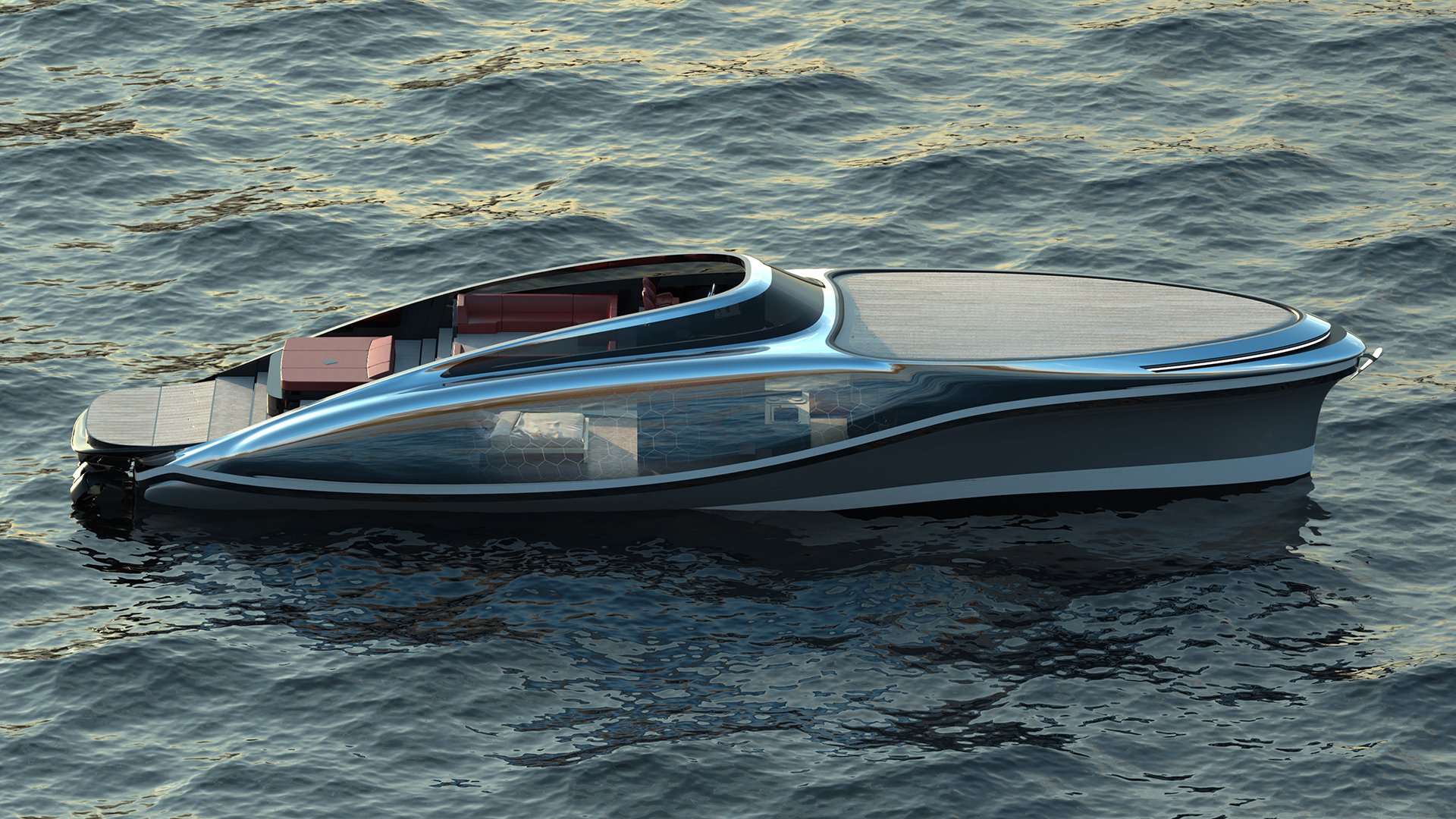 The Lazzarini Hyperboat Concept Offers Views Unlike Anything You’ve Seen Before