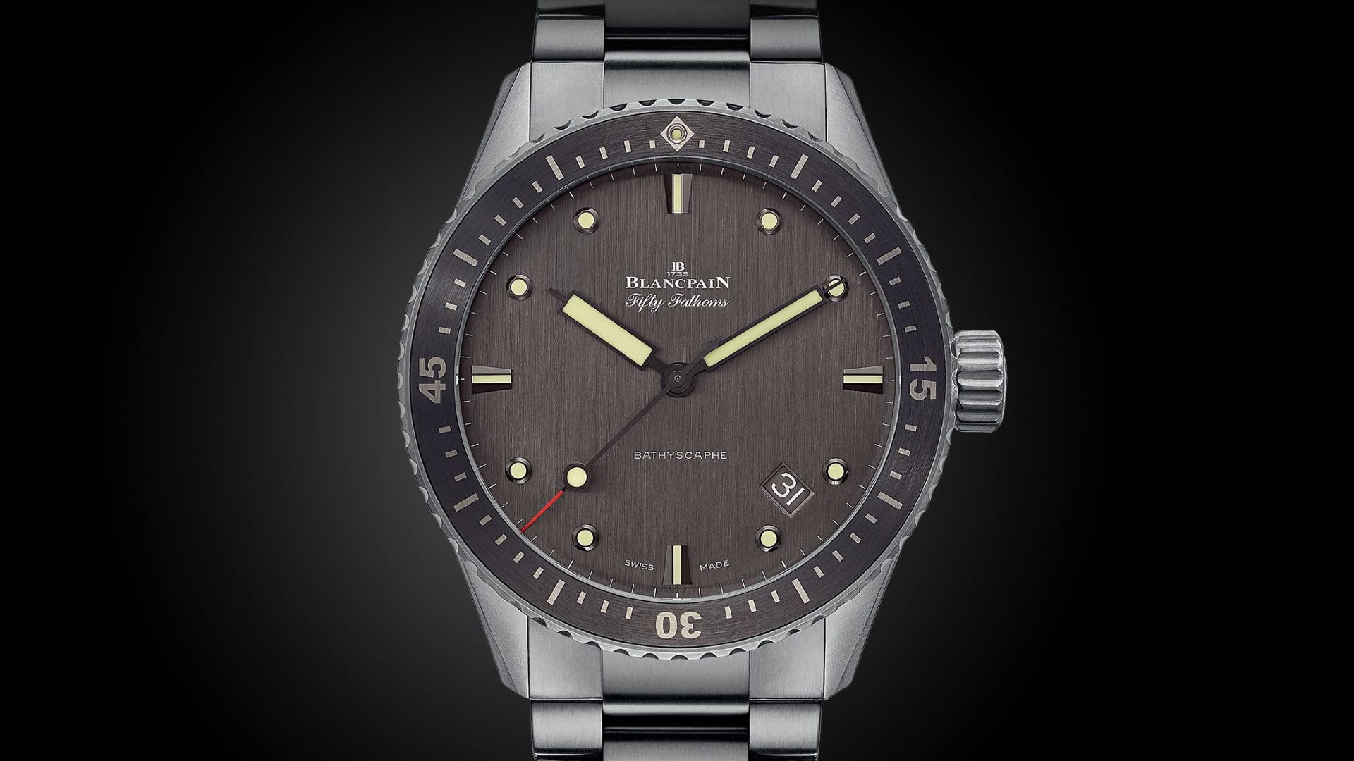 The Blancpain Fifty Fathoms Bathyscaphe Just Got A Titanium Upgrade