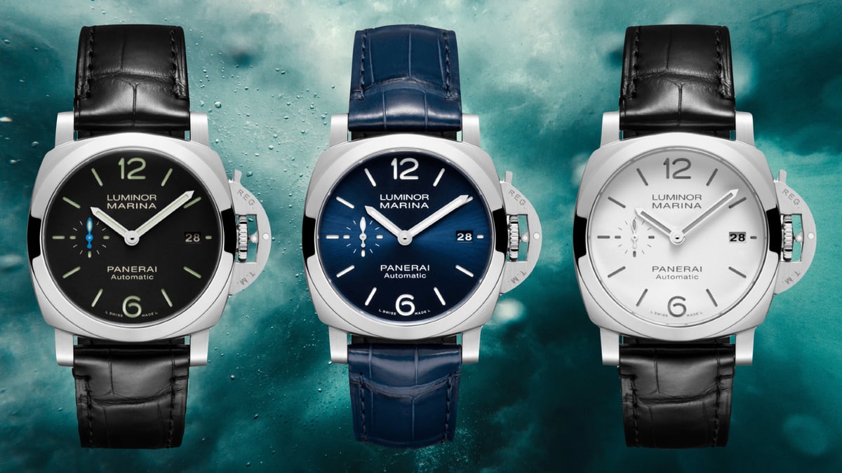 The Panerai Luminor Marina Quaranta Is Smaller More Wearable