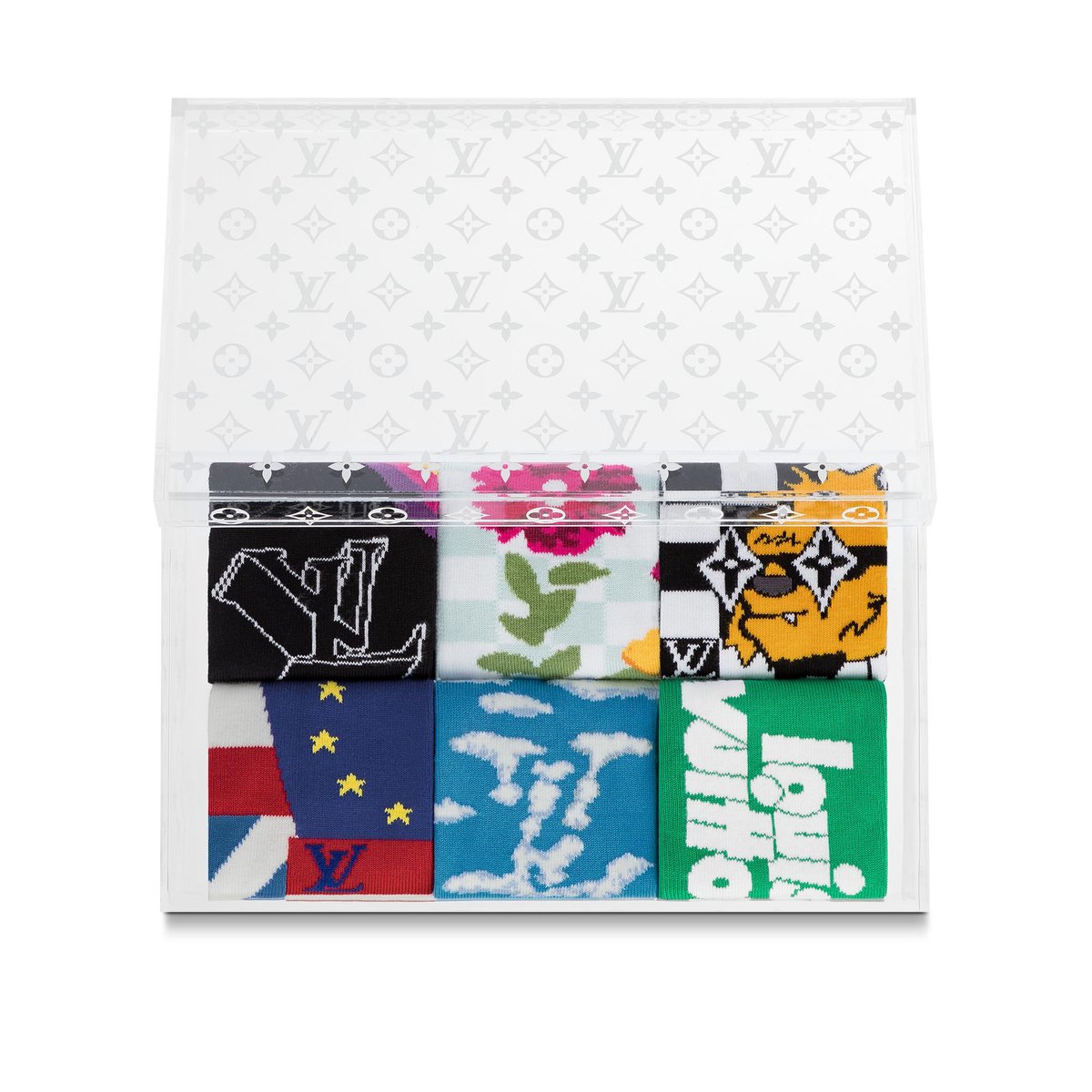 Lv best sale supreme socks