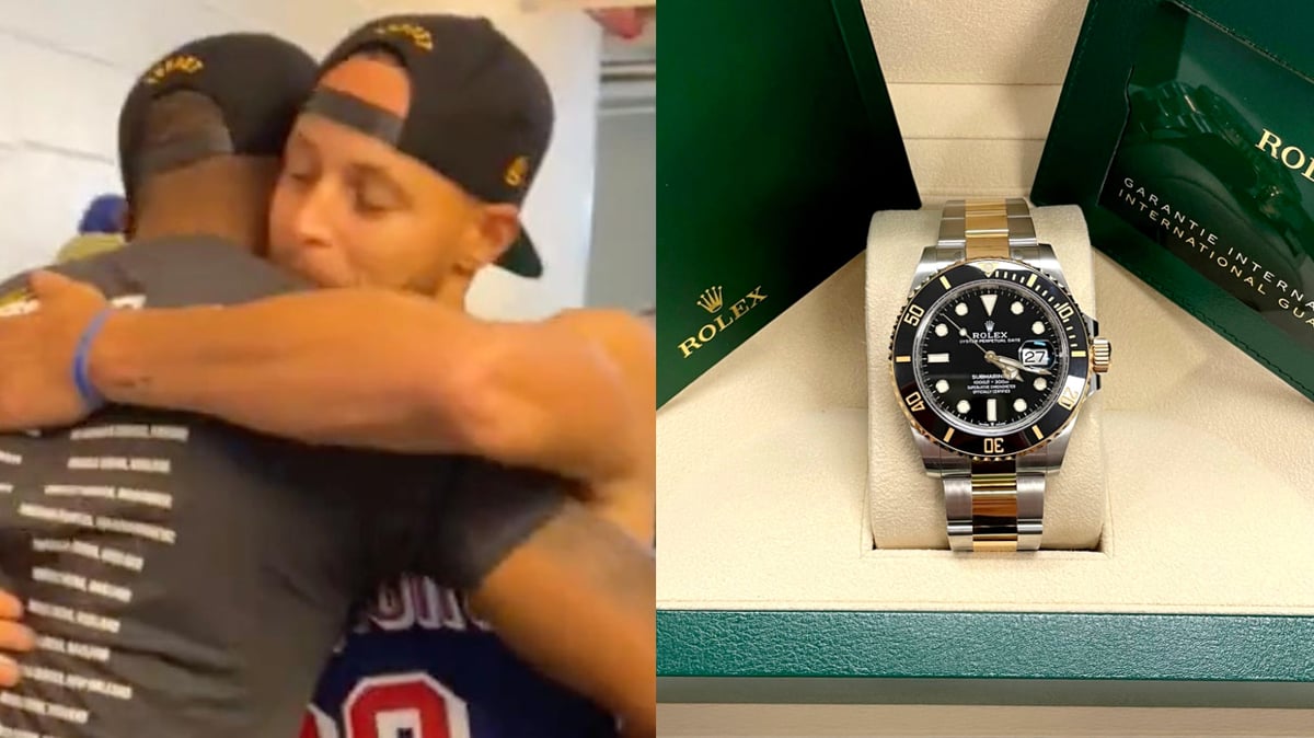 Steph Curry Gifts Teammates Custom Rolexes To Celebrate 3-Point Record