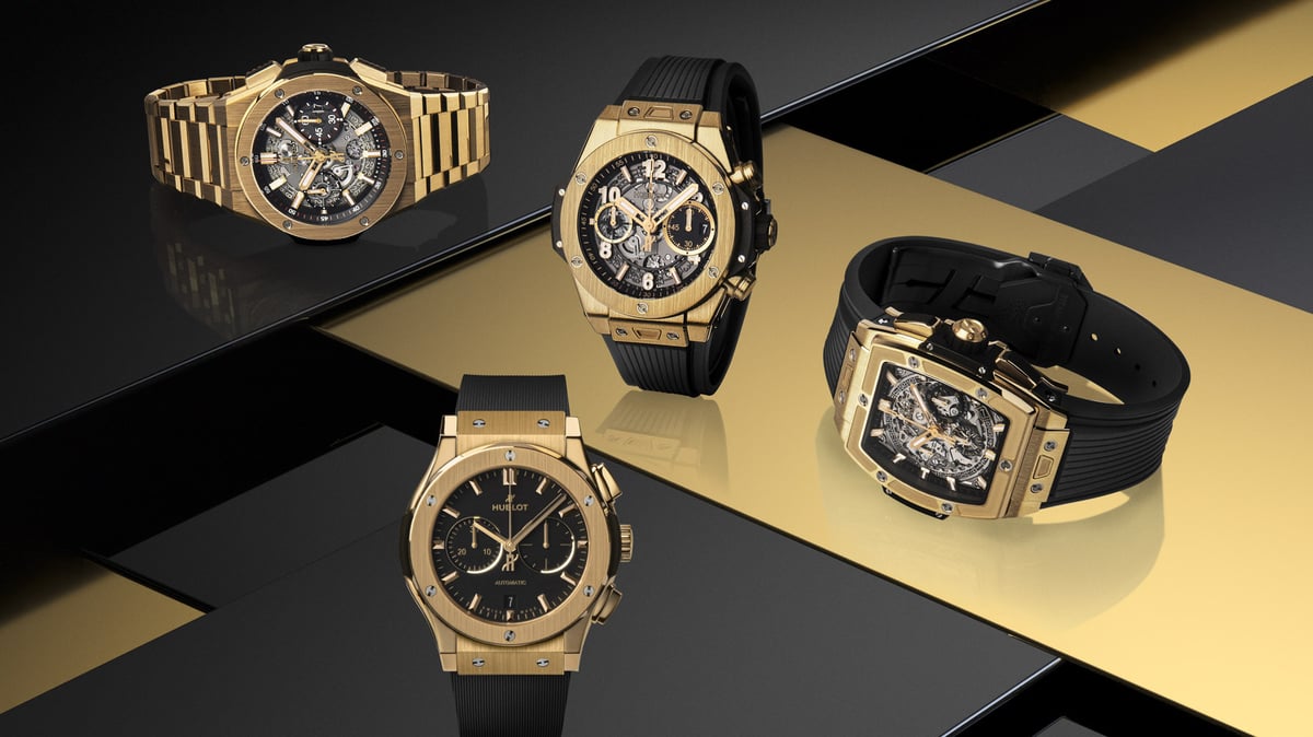 Hublot Yellow Gold Collection