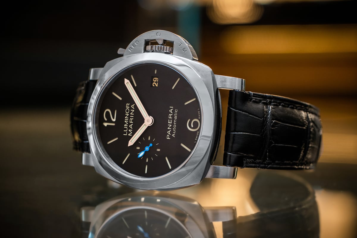 The Panerai Luminor Marina Quaranta Collection Proves Bigger Isn t