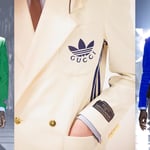 Gucci x adidas Jersey Jogging Pant Blue - FW22 - US