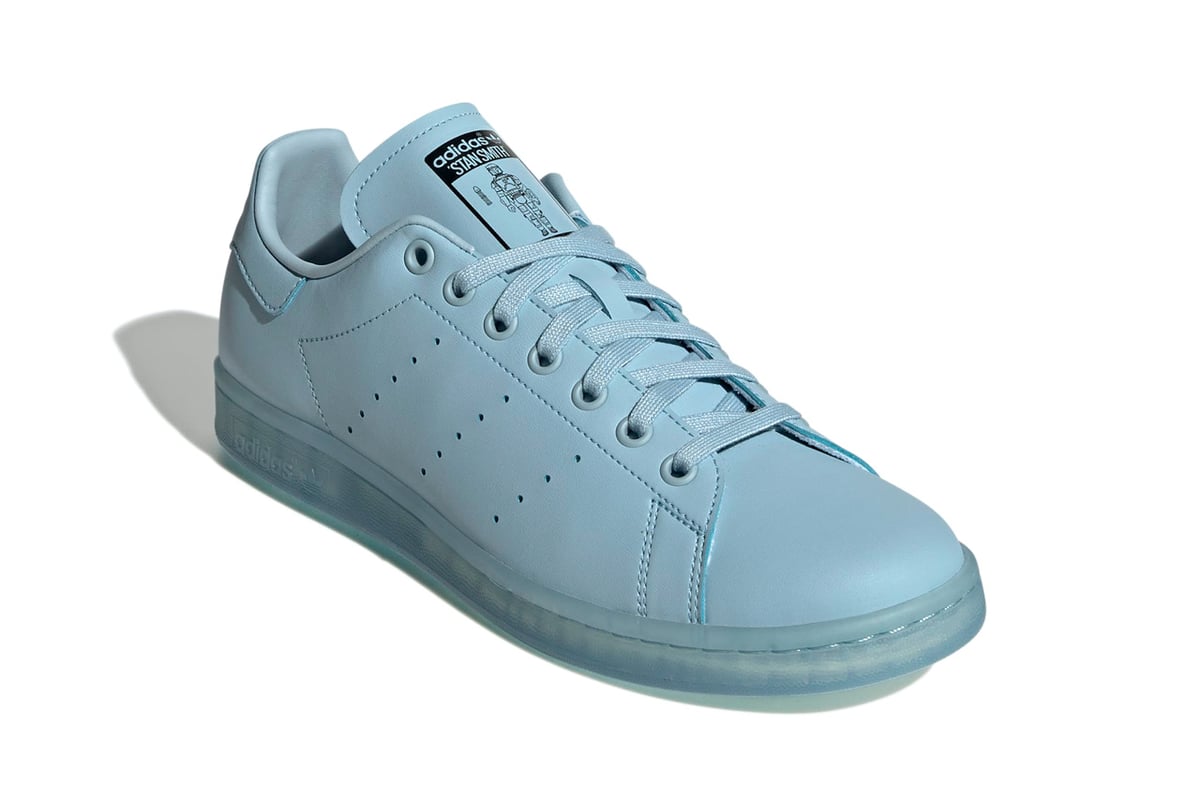 Stan smith blue glow hot sale