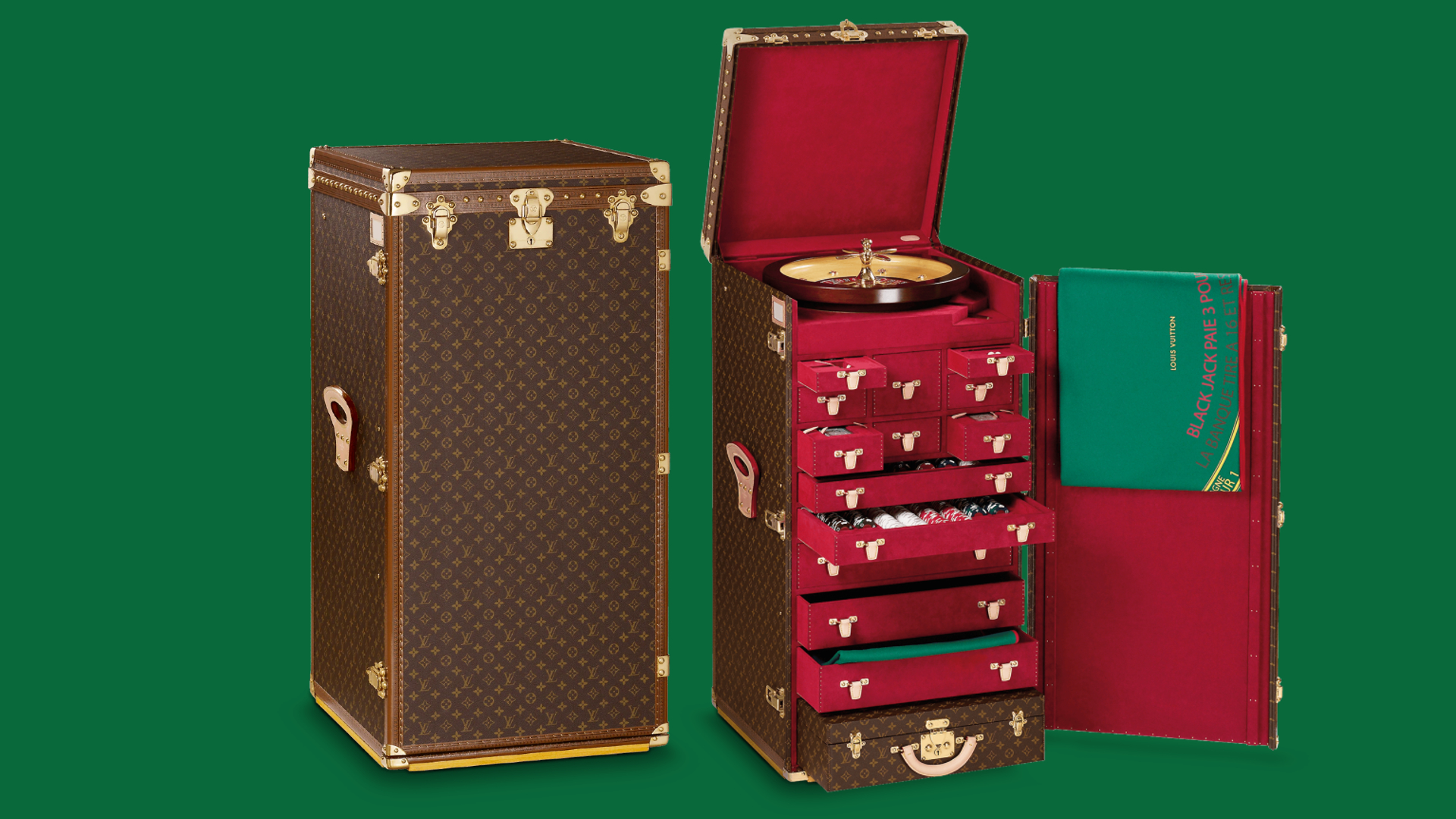 LOUIS VUITTON, POKER SET