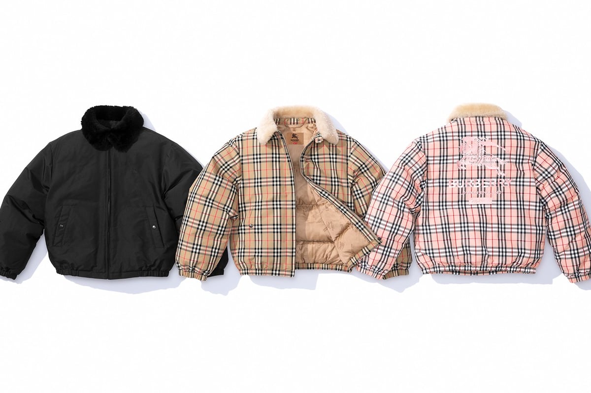 Burberry & Supreme Collaboration Delivers Sartorial Style To The Streets
