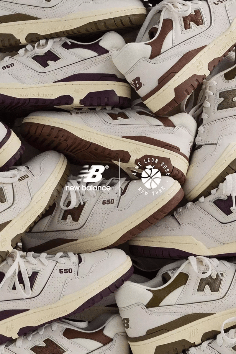 aime leon dore new balance 550 ss22 release date price