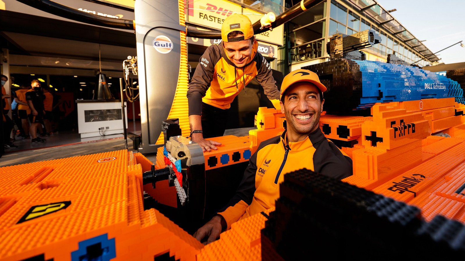 A Full-Sized LEGO McLaren F1 Car Has Been Built Trackside At The Australian GP