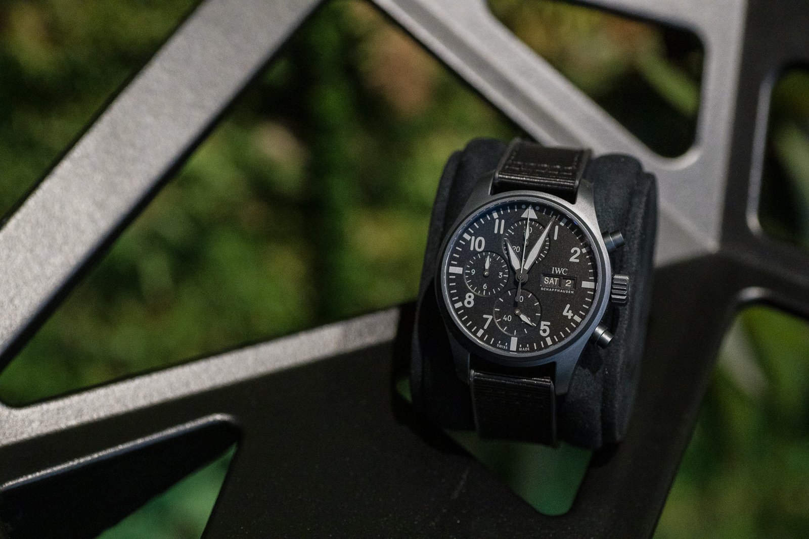 The IWC Pilot s Watch Chronograph 41 Top Gun Ceratanium Is As