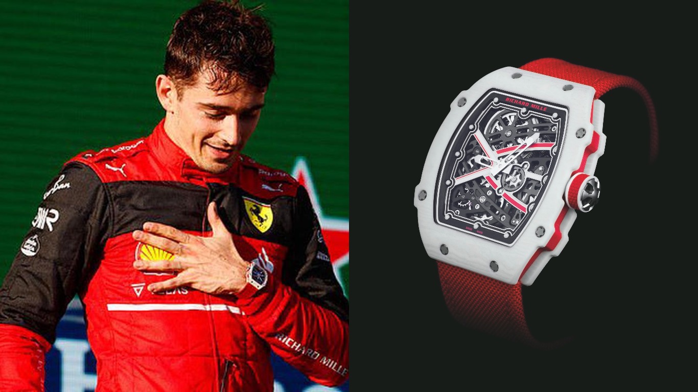 Charles Leclerc Has 466 500 Richard Mille Watch Stolen In Italy