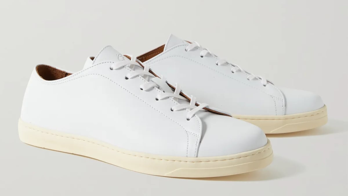 The George Cleverley ‘Jack’ Trainer Is The Rolls-Royce Of White Sneakers