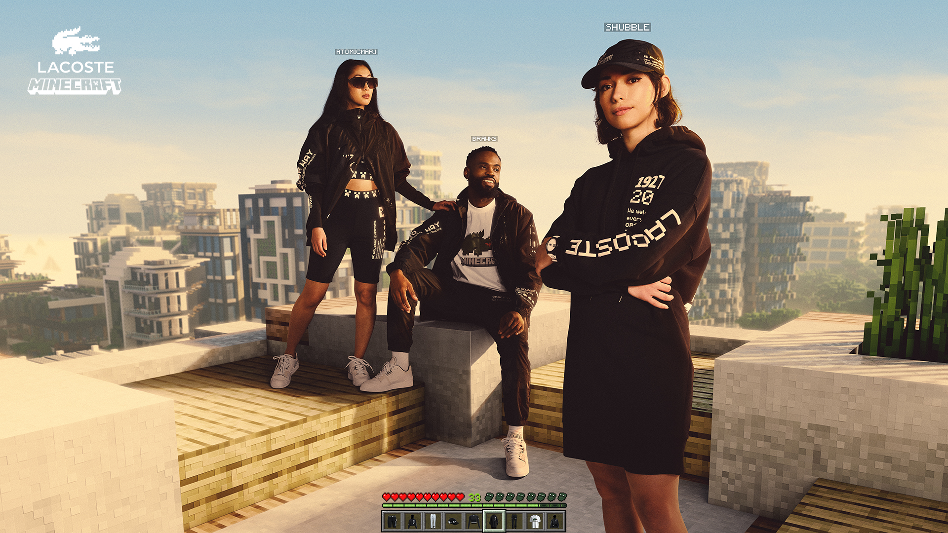 The Lacoste & Minecraft Link Up Is The Best Fashion & Gaming Collaboration  Yet