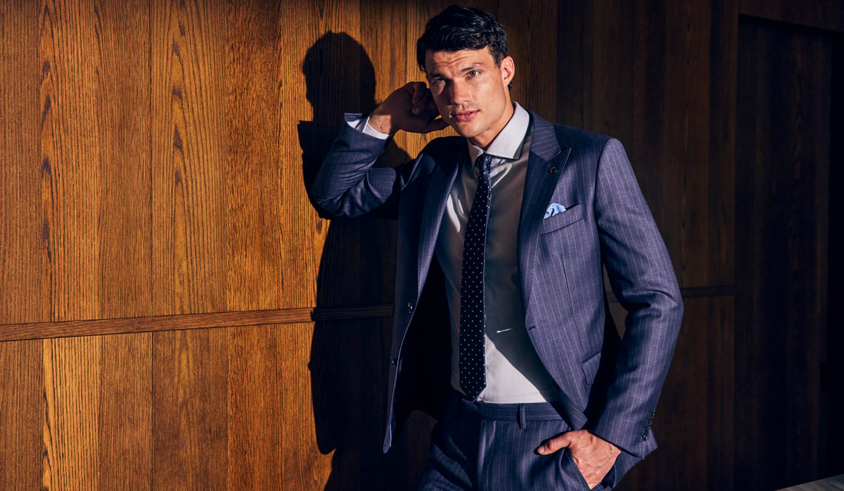 Van heusen hot sale business suits