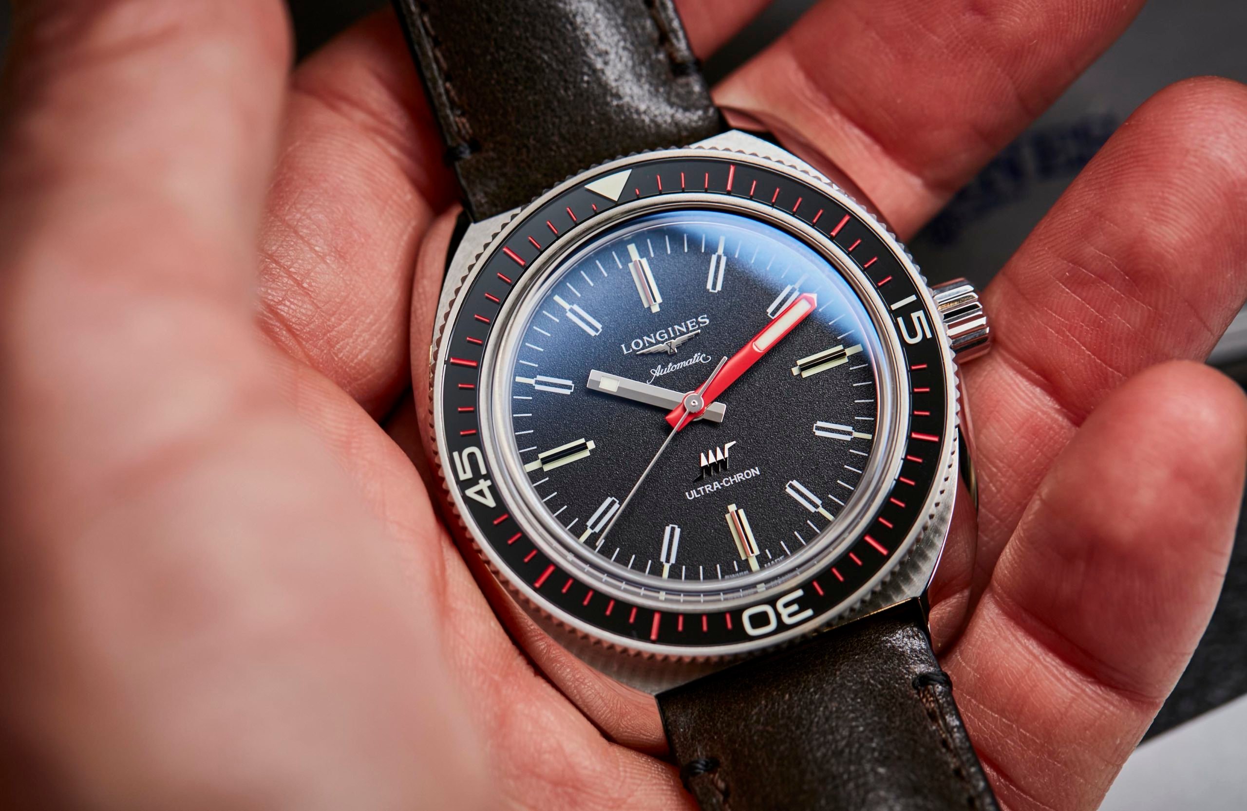 Longines Ultra Chron Is A Vintage Inspired Dive Watch With A