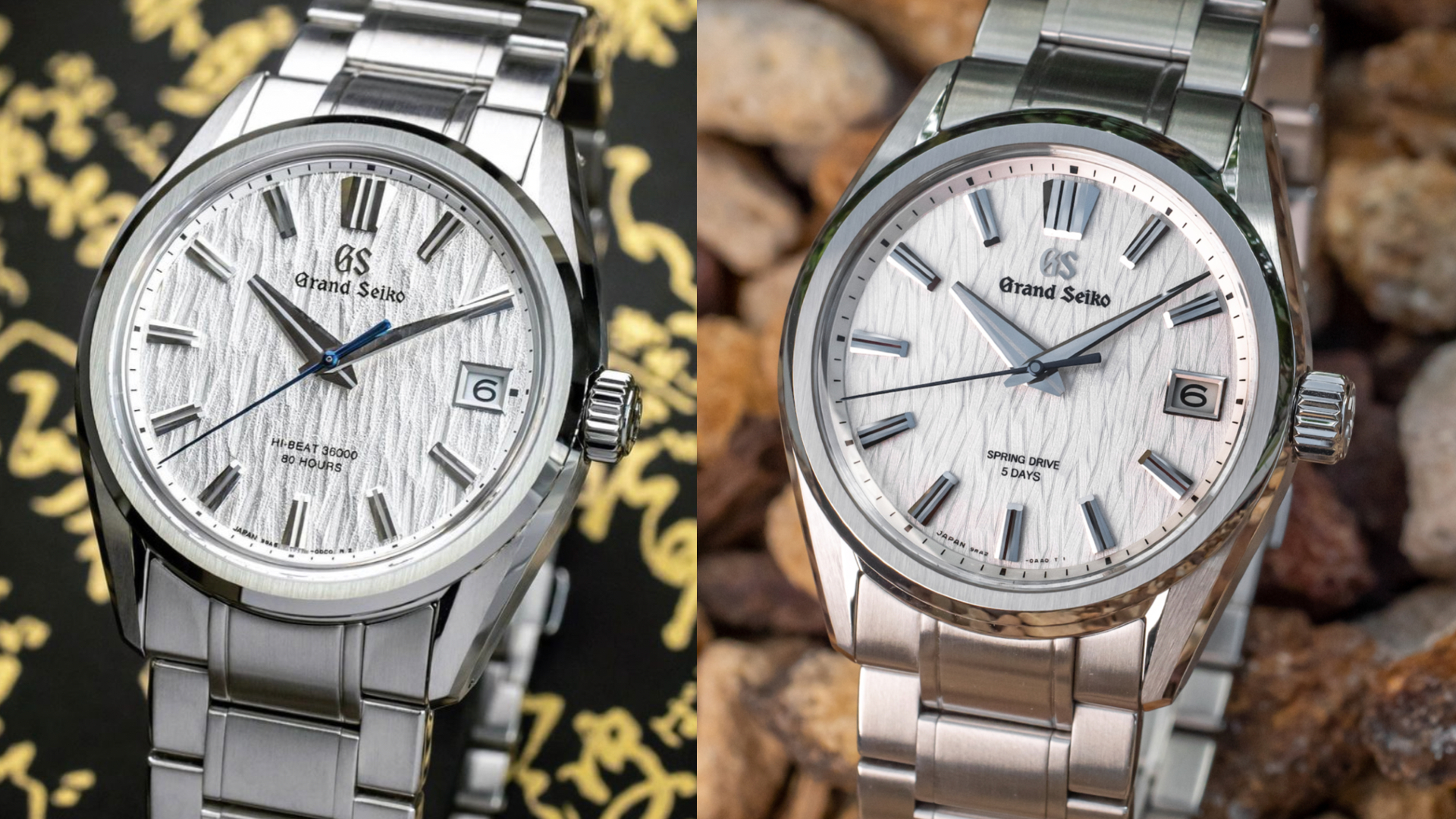 Tree Changes Grand Seiko SLGH005 vs. Grand Seiko SLGA009