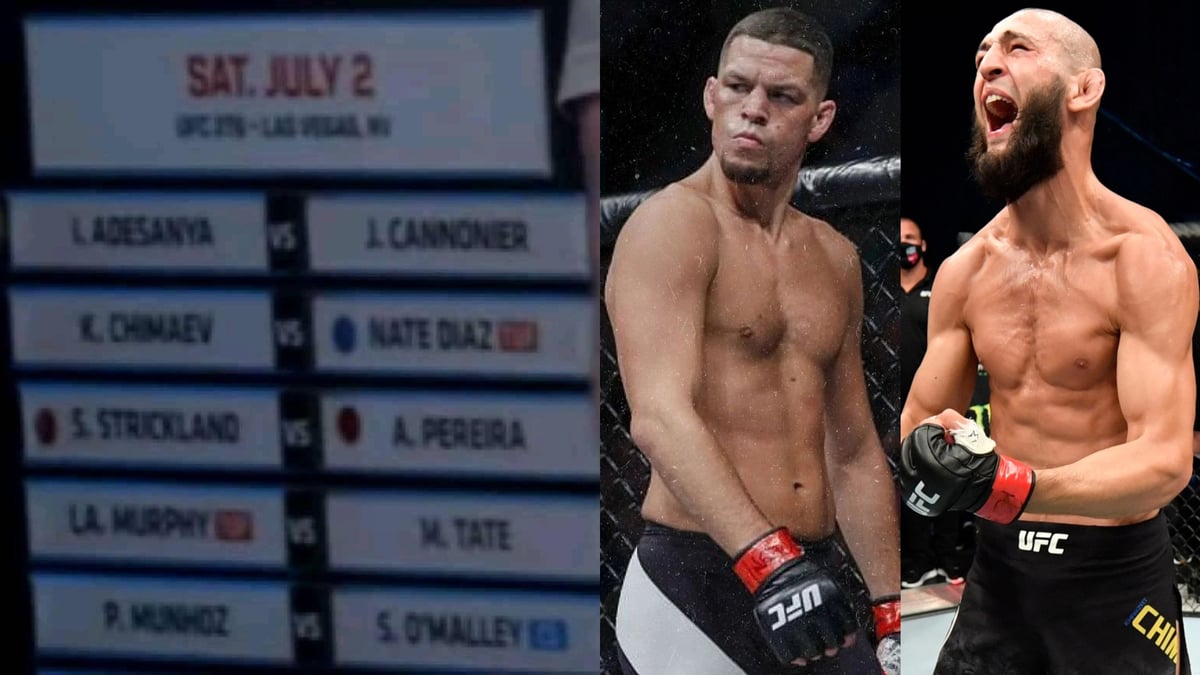 UFC 276 Fight Card Revealed In Photo Leak (And It's Bloody Epic)