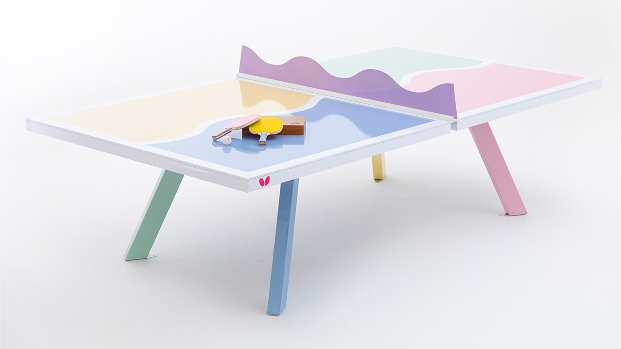 Casablanca & Butterfly’s $25,000 Ping Pong Table Is Pure Eye-Candy